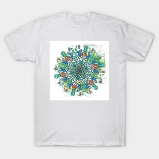 PRETTY ART MANDALA #44 T-Shirt